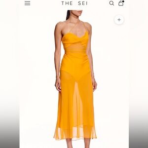 The Sei - Diaphanous Dress